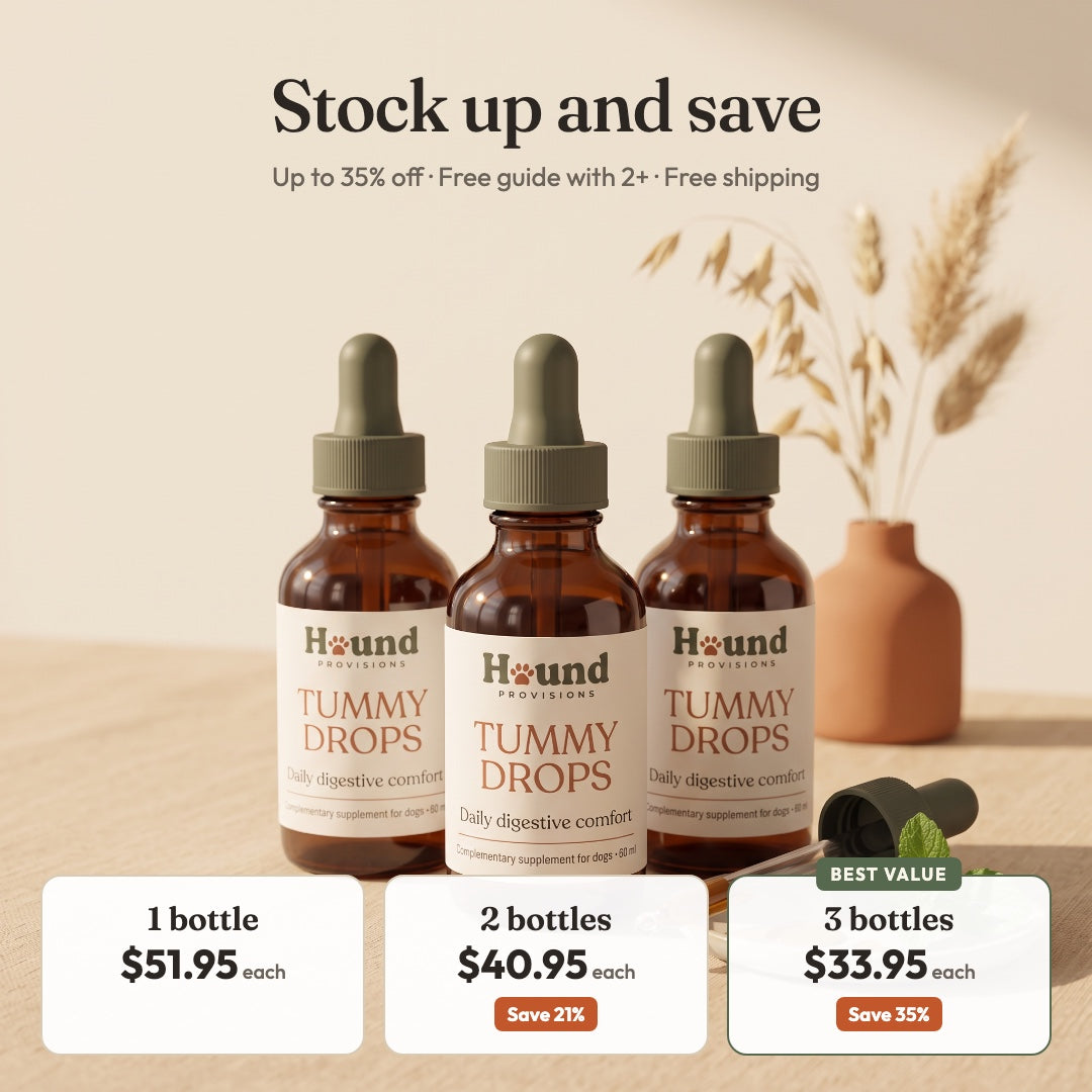Tummy Drops for Dogs